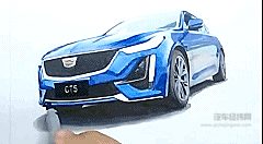 你画过汽车吗？ 看他是如何让凯迪拉克出神入画 