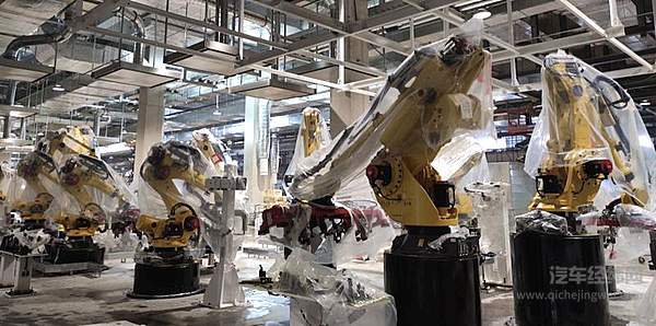 上海Model Y工厂（内部）