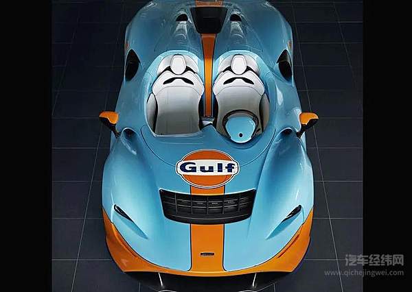 Gulf涂装再添新成员 迈凯伦Elva美到窒息