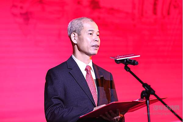 广汽乘用车有限公司常务副总经理詹松光主持竣工开业活动