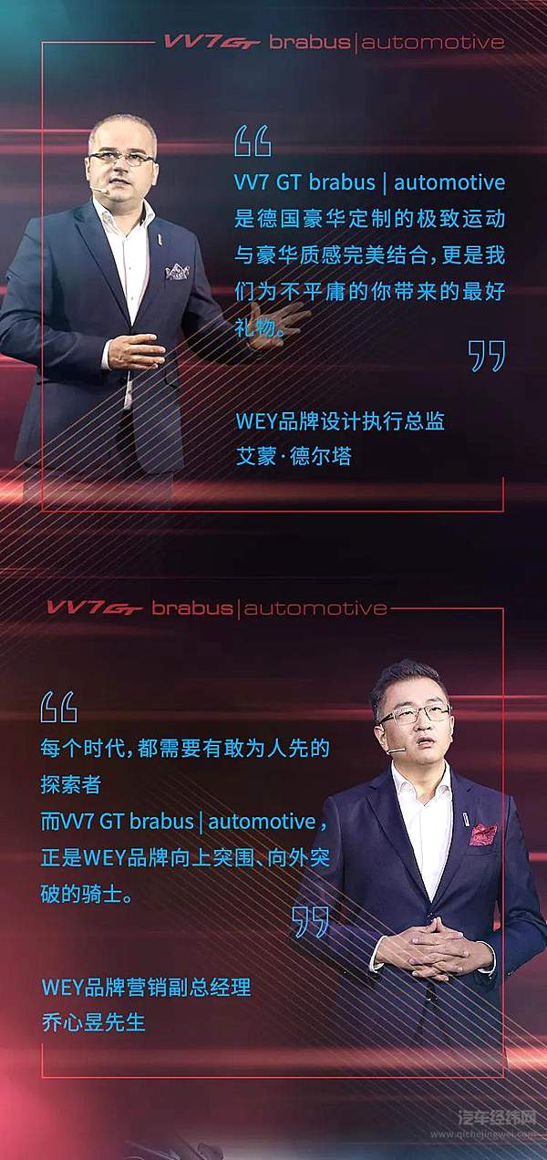 WEY与巴博斯联手打造 VV7 GT brabus|automotive 25.88万限量上市！