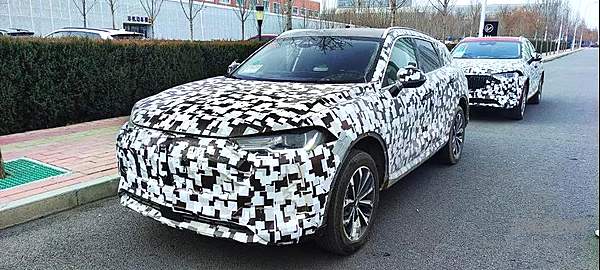 咖啡智驾路测车辆整装待发