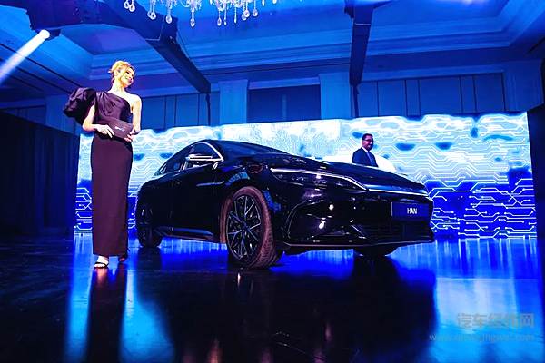 中东首站 比亚迪亮相约旦