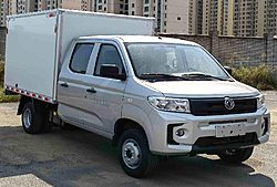 东风小康D72 142马力 4X2.61米 厢式国六微卡载货车 (DXK5031XXYK22HL)