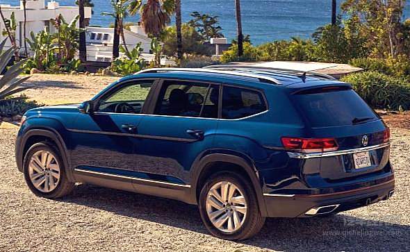 2021款大众Atlas海外发布 颇具霸总风范！