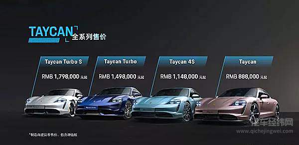 不到百万即可拥有 保时捷全新Taycan全球首发