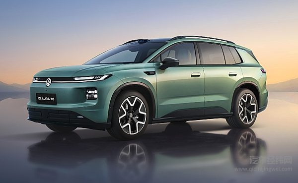 一汽大众ID.AURA T6全球首秀 大众首款激光雷达纯电SUV亮相