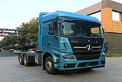 北奔重卡奔馬 530馬力 6X4 國六燃?xì)庵乜恳?(法士特變速箱)(ND4250BG6J7Z12)