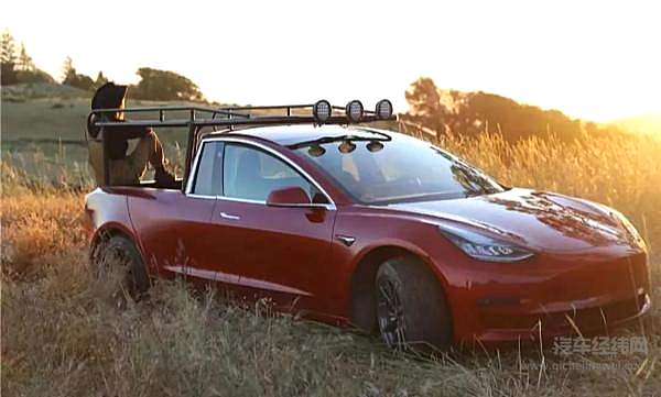 教特斯拉造车？女车主爆改皮卡版Model 3