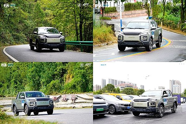 纯电+混动双线出击！江淮新能源皮卡双子星征战国际汽联生态拉力杯