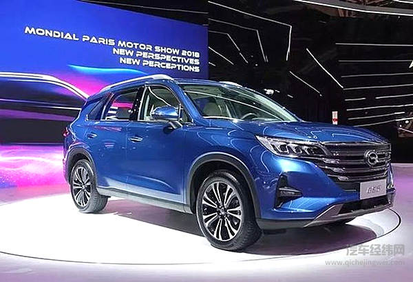 去巴黎车展镀了一层金 传祺GS5就赚足了面子！