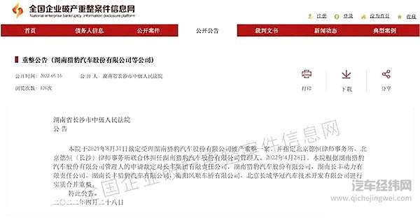 威马入局救猎豹