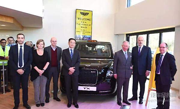 查尔斯王子参观了位于英国考文垂的伦敦电动汽车工厂