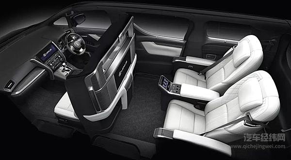 四座版的雷克萨斯LM