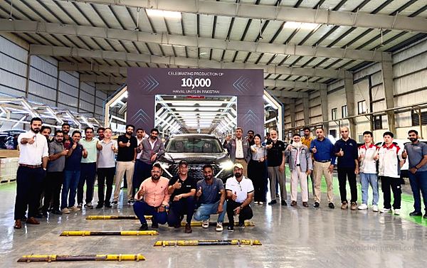 长城汽车巴基斯坦KD工厂迎来第一万辆车下线