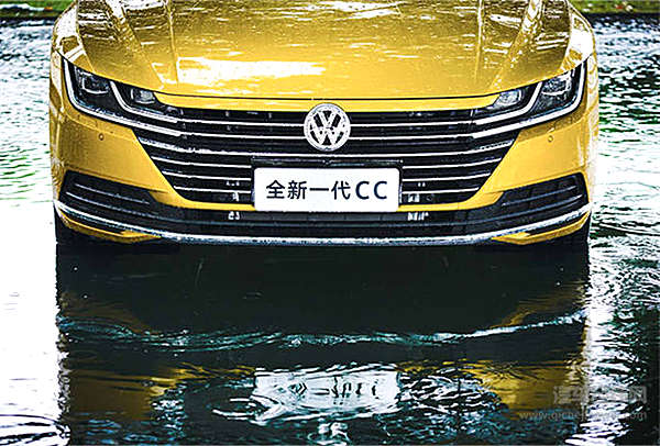 用颜值“收买人心” 大众CC成功引起车主的注意！