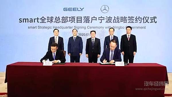 smart品牌中国造：吉利和戴姆勒的新故事