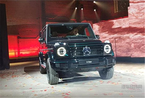 “琥珀”奔驰吸睛 全新大G亮相北美车展实力炫技