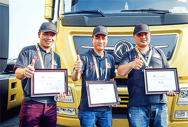 冠冕传奇不负榕城期待—东风天龙驾驶员大赛福州半决赛