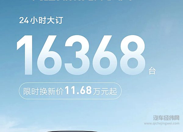 二代哈弗枭龙MAX 24小时大订16368台！