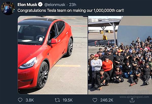 马斯克推特截图