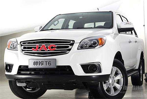 首款皮卡斗平底货箱 江淮帅铃T6皮卡“大有可为”