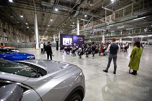 长城汽车俄罗斯发动机工厂奠基仪式现场