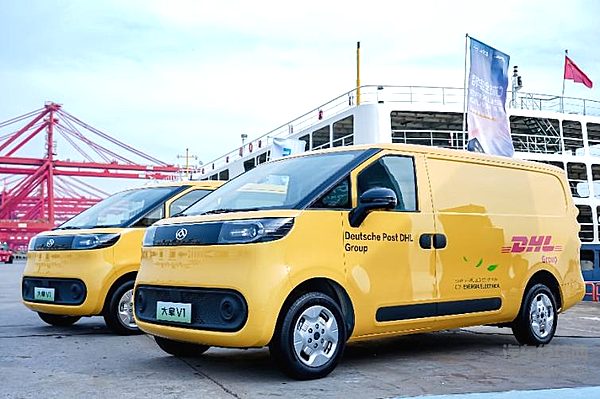 交付全球快递巨头DHL