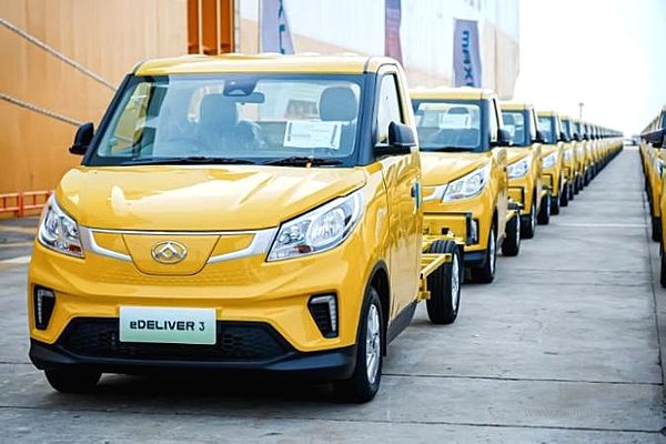 eDliever3（EV30）交付全球快递巨头DHL