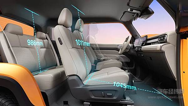 宝骏“悦也”内饰官图曝光 超大驾乘空间玩乐感十足