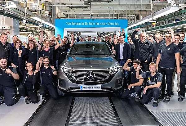 首辆EQC下线，折射出奔驰怎样的电动车逻辑?