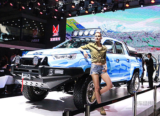 天生的猛兽 江铃域虎狩猎者震撼亮相北京车展