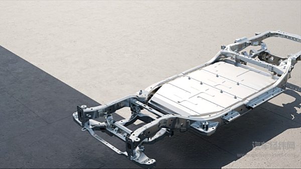 eTerron 9的电池组结构图和Canoe底盘