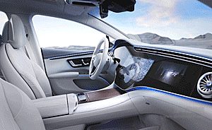 奔驰全新EQS内饰全球首发 多维度呈现全感官盛宴