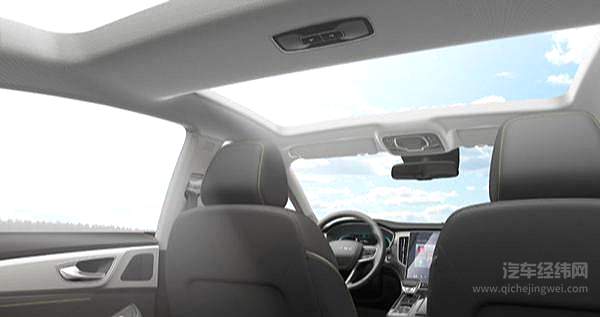 天幕智能座驾荣威i6 MAX 3平米全景天幕揭秘！