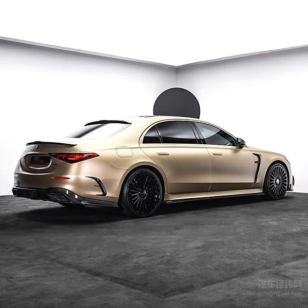 奔驰S580MANSORY哑光金定制版