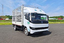 远程新能源商用车星智T9E 智尊版 185kw 4X2 4.135米 仓栅式纯电动轻卡载货车 (DNC5041CCYBEVGT1)133kwh