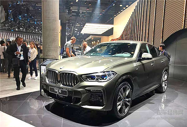 轿跑SUV界鼻祖 宝马X6亮相2019法兰克福车展！