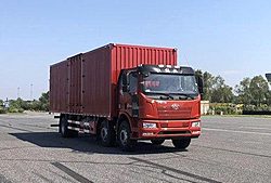 一汽解放J6G 領(lǐng)航版 290馬力 6X2 7.7米 廂式國六燃?xì)庵乜ㄝd貨車 (一汽解放變速箱)(CA5250XXYP62M2L6T3E6)