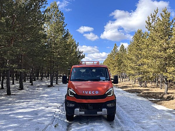 欧霸·雷霆四驱越野工程车交付 为内蒙古森林资源管护注入力量