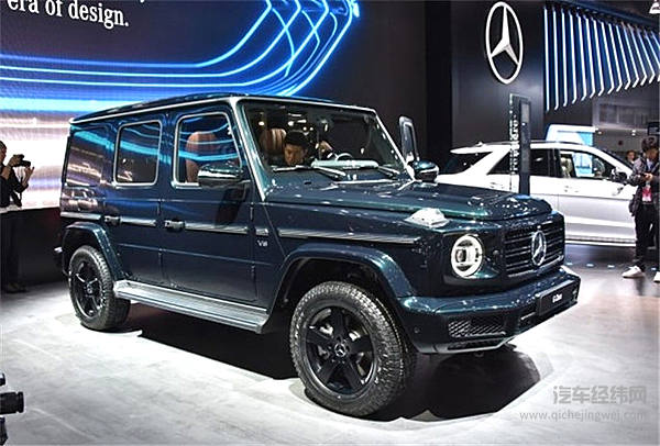 “琥珀”奔驰吸睛 全新大G亮相北美车展实力炫技