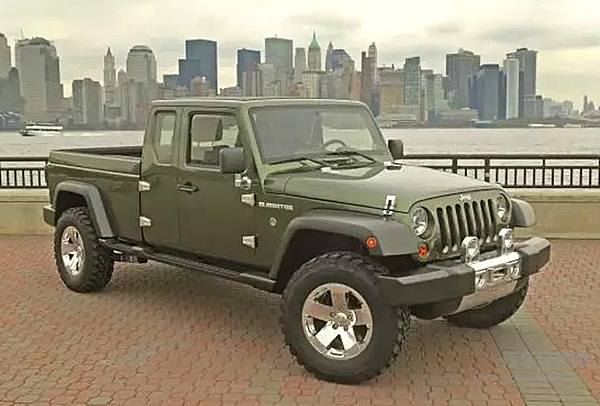 那些被遗忘的概念车 Jeep角斗士