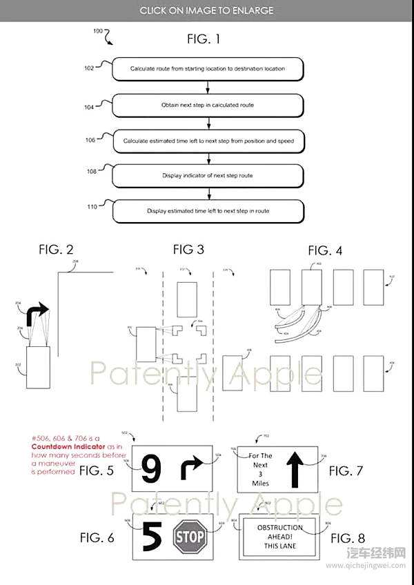 苹果无人驾驶汽车新专利：提示行车方向