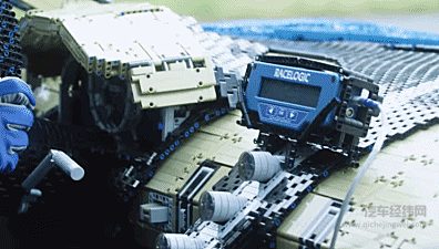 100万个乐高积木搭成的布加迪Chiron，还能开上路