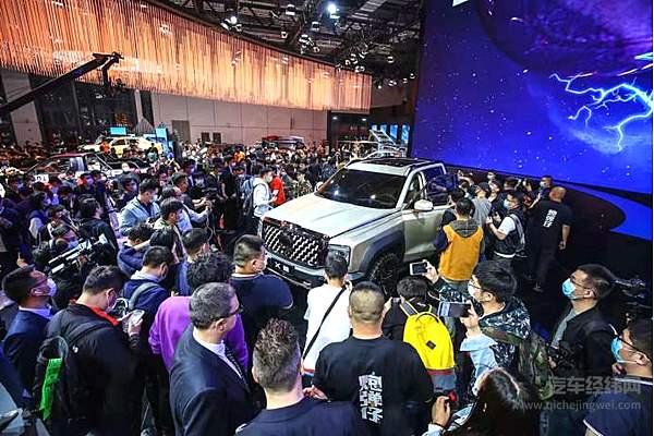 “超级航母”释放集聚效应 长城汽车燃爆2021上海车展