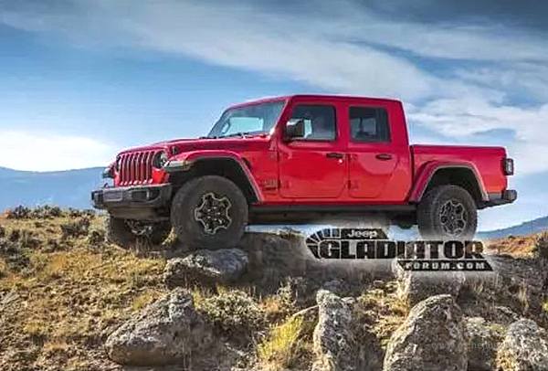 那些被遗忘的概念车 Jeep角斗士