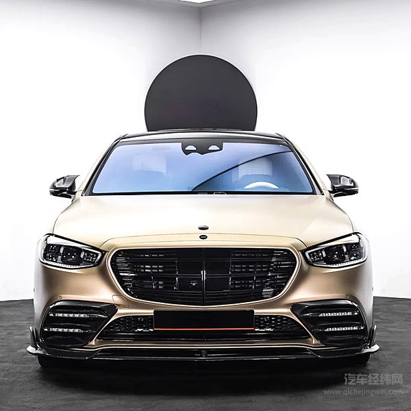 奔驰S580MANSORY哑光金定制版