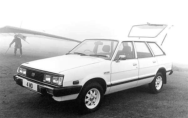 搭载1.8L H4发动机的斯巴鲁 1800 Super Station 4WD 1984