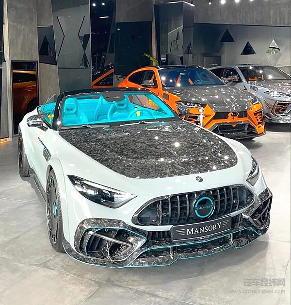 奔驰SL63MANSORY宽体定制方案