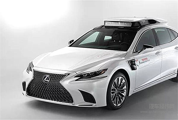 丰田TRI第四款自动驾驶测试车